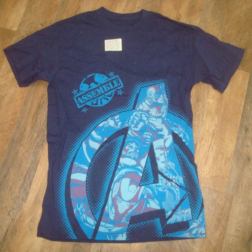 AVENGERS 2012 VINTAGE SHIRT 00S Y2K‎ DEADSTOCK